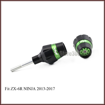 Frame Slider Crash Protector Bobbins Falling Protection Motorcycle Accessories For KAWASAKI ZX6R ZX-6R ZX 6R NINJA 2013-2014 CNC
